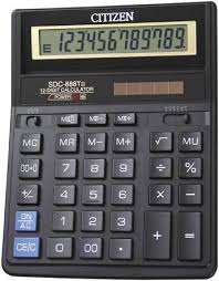 Калькулятор CITIZEN SDC-888 ТII 12разр ОРИГИНАЛ - канцтовары в Минске